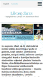 Mobile Screenshot of liktendarzs.lv